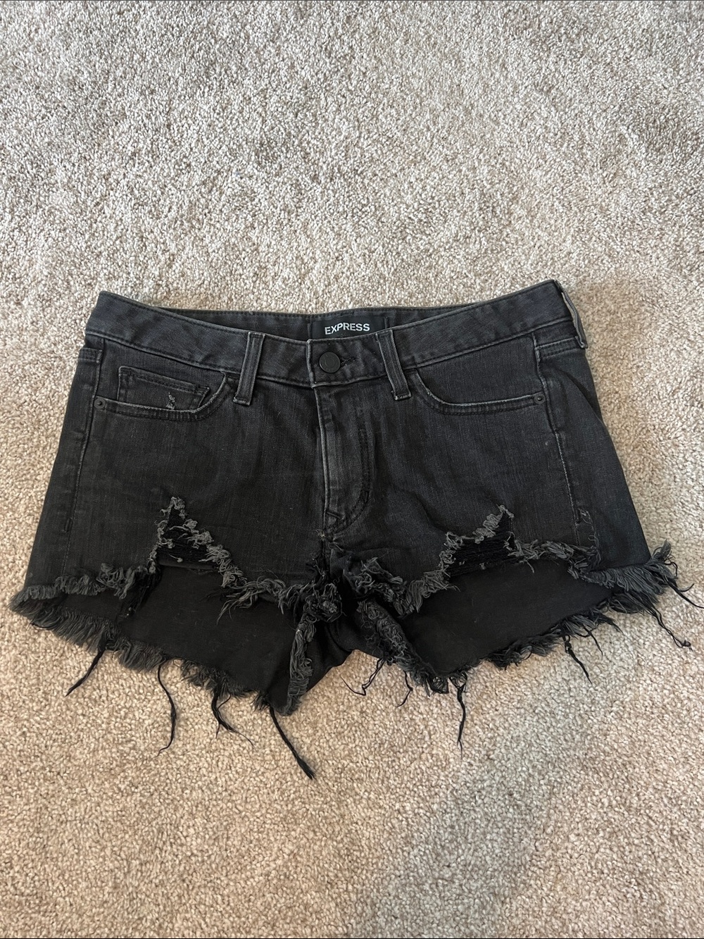 Express Relaxed Low Rise Shortie